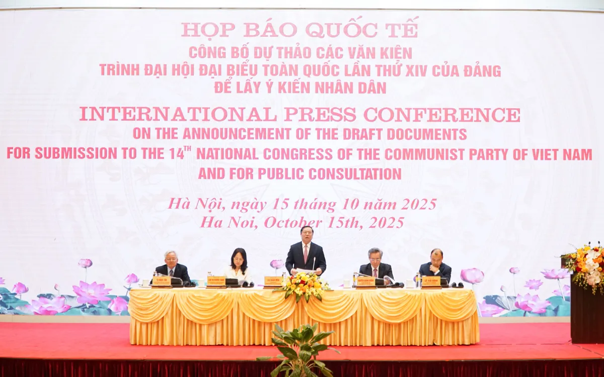 Nội dung cần góp ý kiến vào dự thảo các văn kiện trình Đại hội XIV của Đảng